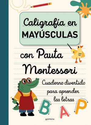 CALIGRAFIA MAYUSCULAS PAUTA MONTESSORI